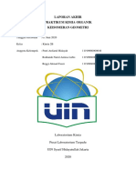 (CLR) Laporan Akhir 8 Keisomeran Geometri PDF