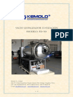 Kemolo Liofilizador FD-50 Conductivo PDF