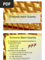 Economic Batch Quantity PDF