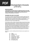 Using A Structured Chart of Accounts: by John L. Daly Mba, Cpa, Cma, Cpim