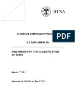 RINA - US Supplement Mar 1, 2011 - USCG Approved May 2, 2011