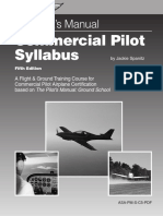 11. Commercial Pilot Syllabus