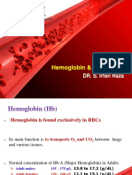 Hemoglobin & Derivatives: DR. S. Irfan Raza