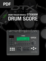 Drum Score: DTX900M