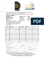 Box Lunche Order Form