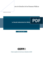 La deuda subnacional en México - cefp.pdf