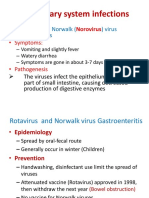 Viral gastroenteritis and hepatitis infections