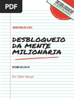Live 4 - Desbloqueio da Mente Milionária 