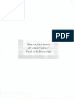 Renovacion A Través de La Innovación y Papel de TI PDF