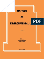 Casebook On Environmental Law PDF