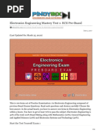 ECE ECT Board Exam Reviewer Guide | PDF | Engineering | Science And ...