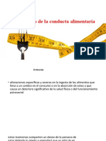 Trastornos de La Conducta Alimentaria