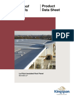 Product Data Sheet Insulated Roof & Wall Panels