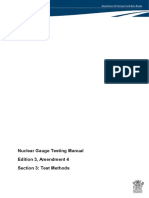 Nuclear Gauge Testing Manual Edition 3, Amendment 4 Section 3: Test Methods