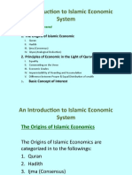 An Introduction To Islamic Economic System