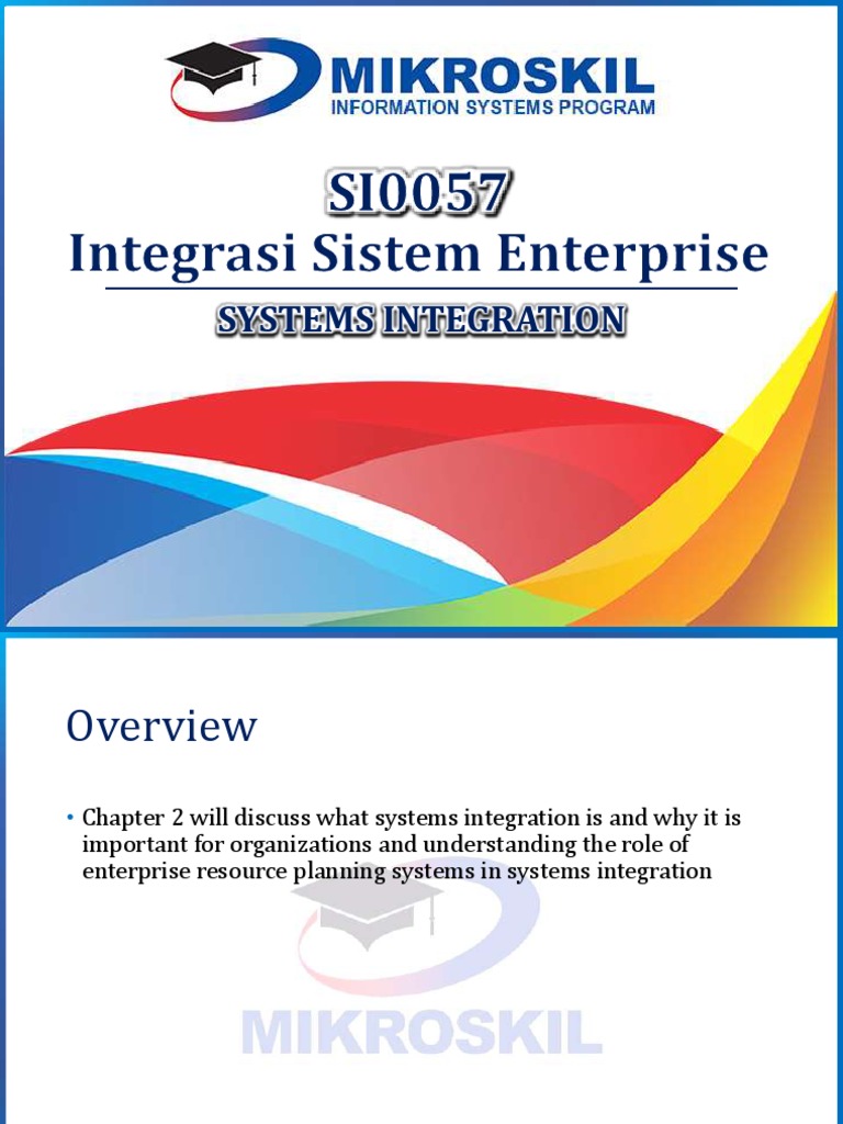 Chapter 2 Systems Integration Pdf Pdf Enterprise Resource Planning