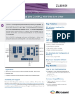 Product Preview: Single Channel 10gbe Line Card PLL With Ultra-Low Jitter