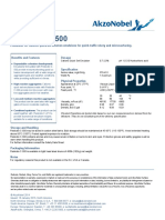 Redicote C-500: Emulsifier For Cationic Quick-Set Bitumen Emulsions For Quick-Traffic Slurry and Microsurfacing