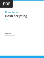 Book Report: Bash Scripting