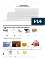 Fisa de Evaluare Finala - Rom