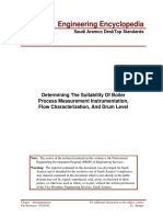 Boiler - Process Measurement and Instrumentation