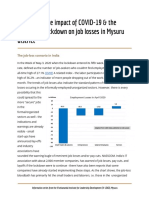 Analysis of The Impact of COVID-19 PDF