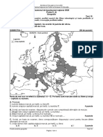 E D Geografie 2020 Test 19