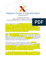 Plagiarism Checker X Originality Report: Similarity Found: 51%