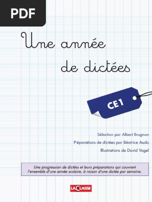 Annee Dictee Ce1 Partie1 Pdf
