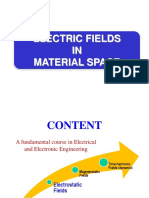 Electrostatic in Material Space