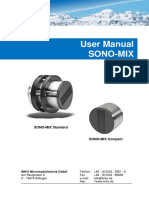 User Manual Sono-Mix