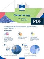 Clean Energy: The European Green Deal