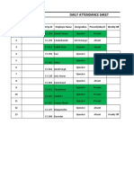 Daily Attendance Sheet-May