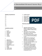 UpperInt Adv AnswerKey PDF