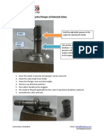 Maintaining/Replacing The Plunger of Solenoid Valve