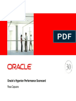 Oracle's Hyperion Performance Scorecard