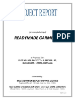 Project Report - Garments