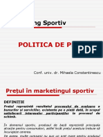 MK Sportiv - Curs 5 (Politica de Pret Si Distributie)