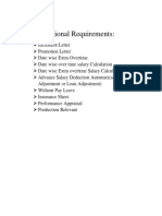 Requirements That Needs To Develop PDF