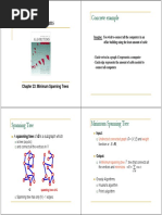 Introduction To Algorithms: Concrete Example Concrete Example