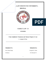 National Law Institute University, Bhopal: Case Analysis: Danamma at Suman Surpur & Anr