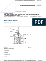 Speed Sensor - Replace: Pruebas y Ajustes