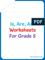 Verbs Worksheets For Are Is Am