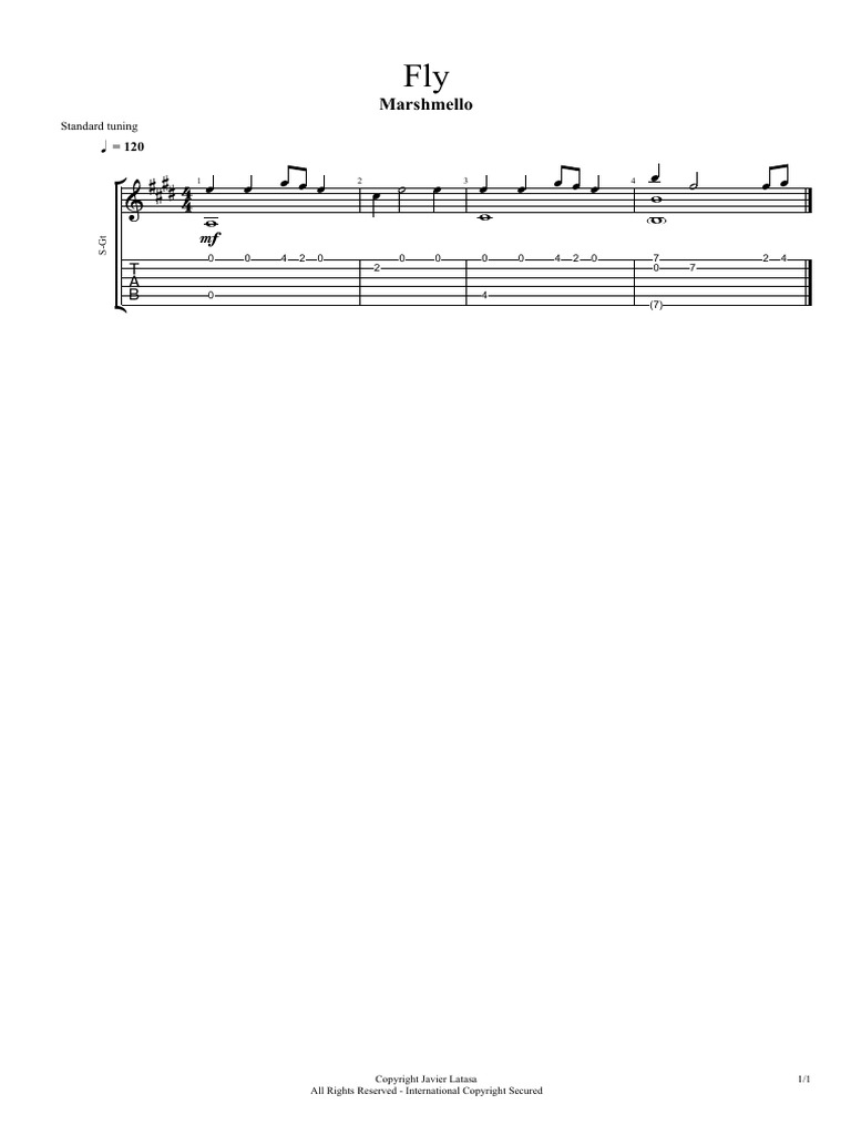 Marshmello - Fly | PDF