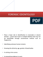 Forensic Odontology: SHVNDR 1
