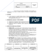 14.ESTANDAR de Barretillas para Interior Mina