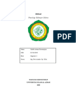 Kadek Artana Kusumajaya - 019.06.0045 - Essai Fisiologi Kelenjar Saliva - Drg. Dwi Arianto. Sp. KGA