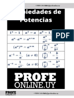 Propiedades de Potencias