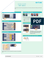 Quick Guide VIO 300 D: Necessary Operating Steps