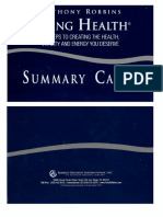 Living Health - Summary Cards PDF